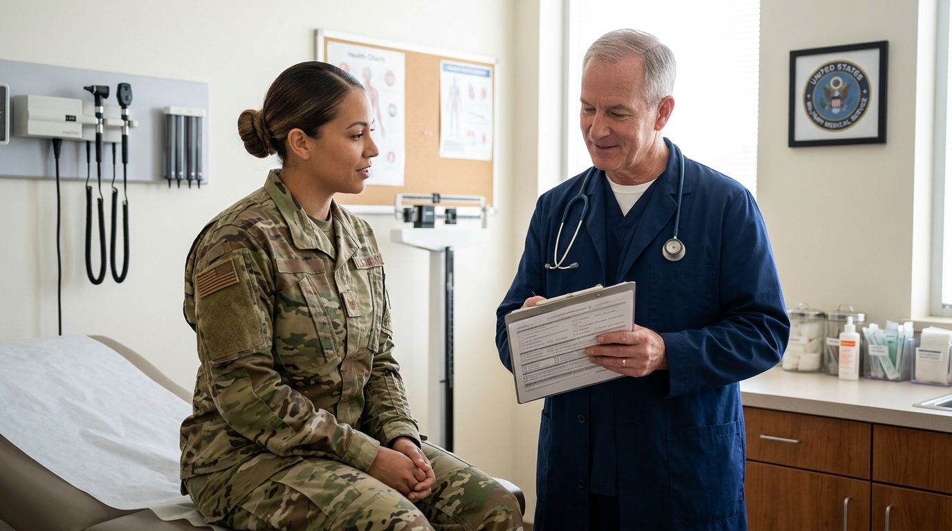 I-693 medical exam for US military service members adjusting status