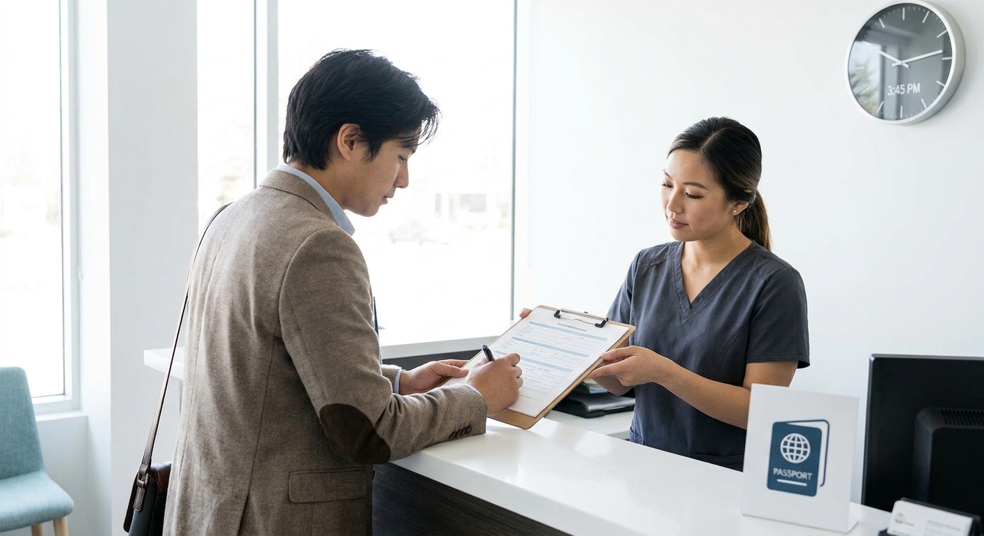 Same-day immigration medical exam for urgent deadlines